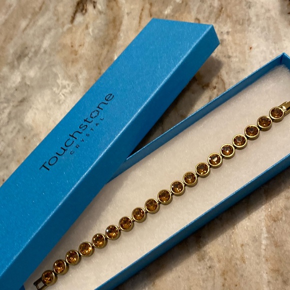 Touchstone Crystal | Jewelry | Swarovski Touchstone Ice Bracelet Nib ...